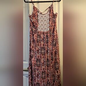 Altar'd State Bohemian Geometric Print Dress